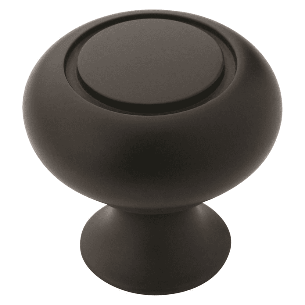 Satin Nickel Finish Mushroom Knob for Cabinets and Drawers - Amerock Allison&trade; Value Collection