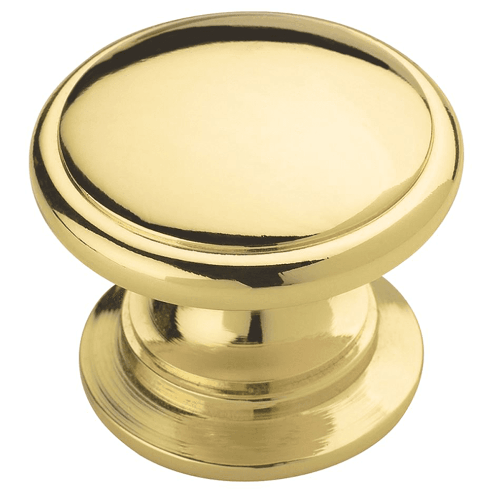 Amerock Ravino Polished Brass Mushroom Knob - 1-1/4" Diameter