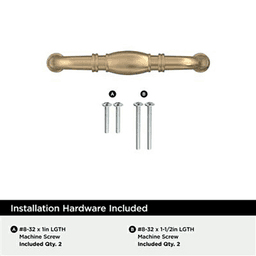 3" Granby Cabinet Pull, Champagne Bronze Alt 3 - Image