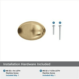 1-3/8" Vaile Cabinet Knob, Champagne Bronze Alt 3 - Image