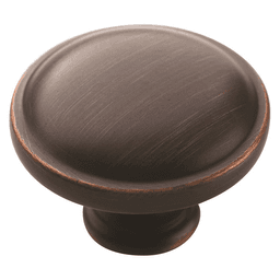 Amerock 1-3/16" Allison&trade; Value Mushroom Knob in Oil-Rubbed Bronze on Cabinet Door