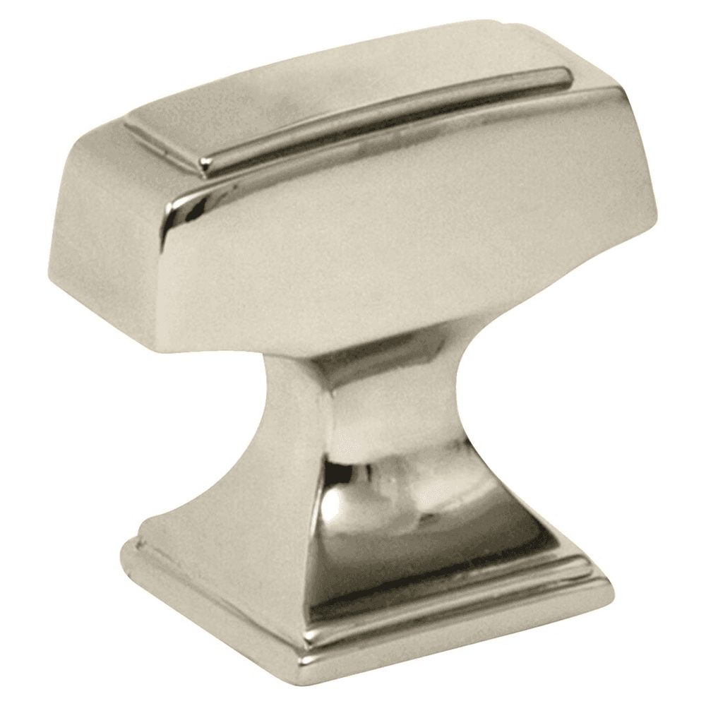 1-1/4" Mulholland&trade; T-Knob, Polished Nickel on white background