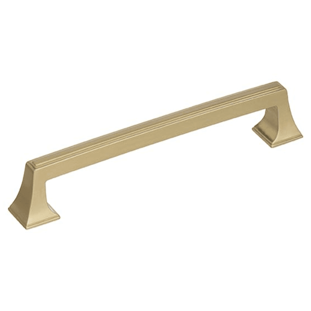 Amerock Mulholland Square Pull Golden Champagne 160mm Cabinet Hardware