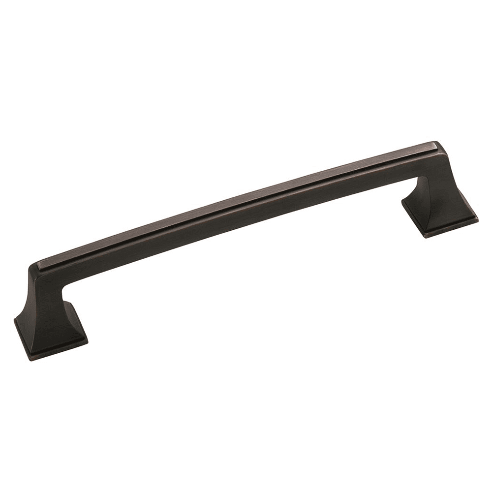 Amerock Mulholland 8" Appliance Pull in Oil Rubbed Bronze - Front View