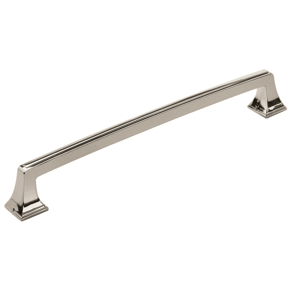 12" Mulholland&trade; Appliance Pull in Polished Nickel by Amerock - Cabinet Hardware