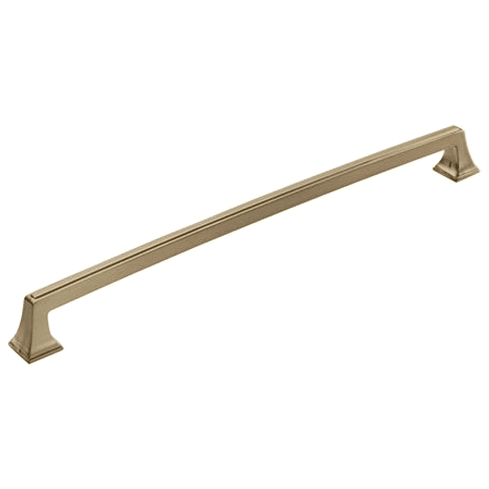 18" Mulholland&trade; Appliance Pull in Golden Champagne finish by Amerock