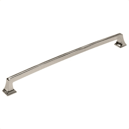 18" Mulholland&trade; Appliance Pull in Polished Nickel finish by Amerock