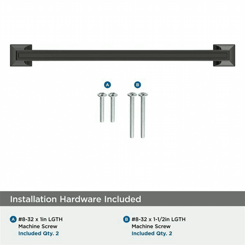8" Mulholland Cabinet Pull, Black Bronze Alt 3 - Image