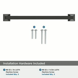 8" Mulholland Cabinet Pull, Black Bronze Alt 3 - Image