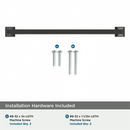 10-1/16" Mulholland Cabinet Pull, Black Bronze Alt 3 - Image