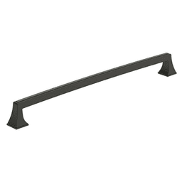12-5/8" Mulholland Cabinet Pull, Black Bronze Main - Image