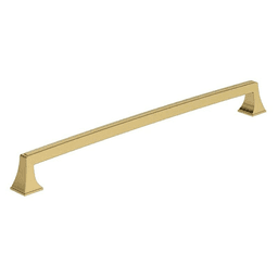12-5/8" Mulholland Cabinet Pull, Champagne Bronze Main - Image