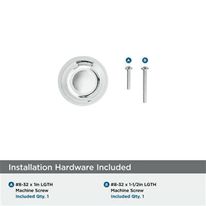 1-3/16" Kane Cabinet Knob, Polished Chrome Alt 2 - Image