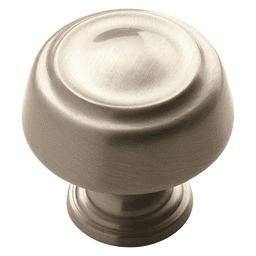 1-3/16" Kane&trade; Mushroom Knob with Satin Nickel Finish