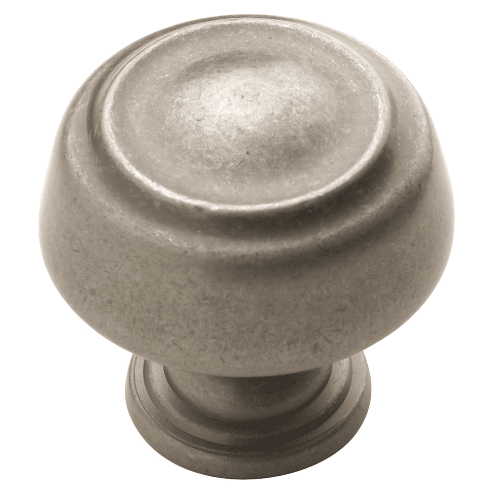 Amerock 1-3/16" Mushroom Knob in Weathered Nickel Finish