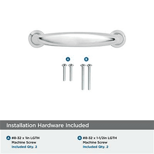 3" Kane Cabinet Pull, Polished Chrome Alt 1 - Image