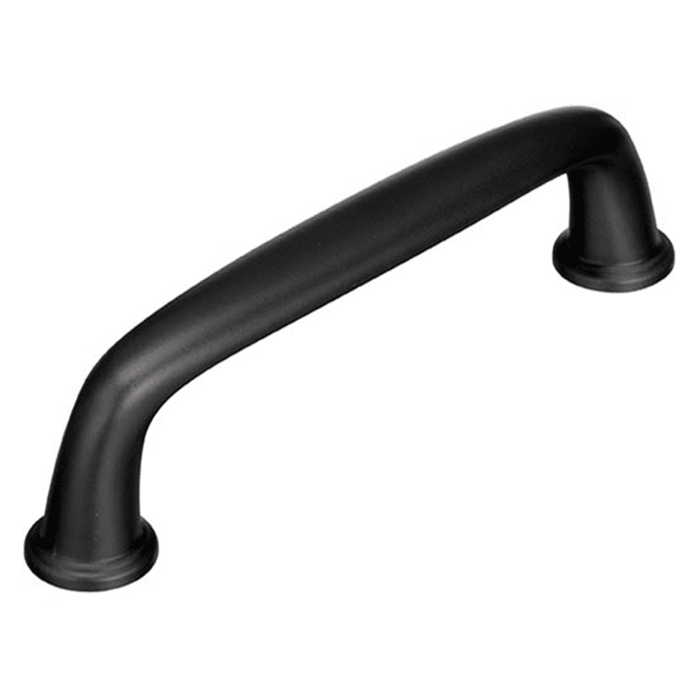 Amerock Kane Handle Pull in Black Bronze on Cabinet Door
