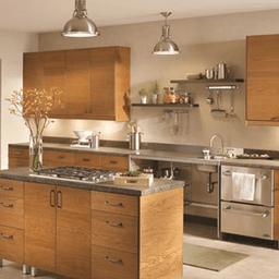 Utilitarian elegance with architectural details in Amerock Rochdale Pull, Graphite