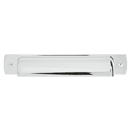 3-3/4" Rochdale Cup Pull, Polished Chrome Alt 2 - Image