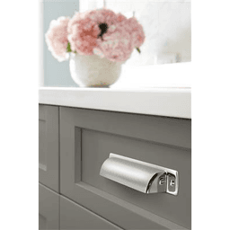 3-3/4" Rochdale Cup Pull, Polished Chrome Alt 3 - Image