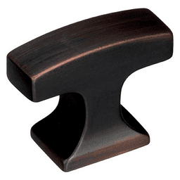 Amerock 1-5/16" Westerly&trade; T-Knob in Oil-Rubbed Bronze on Cabinet Door