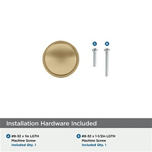 1-3/16" Westerly Cabinet Knob, Champagne Bronze Alt 4 - Image