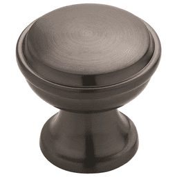 Amerock 1-3/16" Westerly Round Knob in Graphite finish