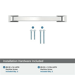 3-3/4" Westerly Cabinet Pull, Polished Chrome Alt 2 - Image