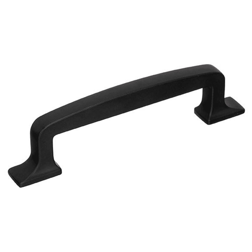 Amerock 96mm Westerly Handle Pull in Black Bronze on Cabinet Door