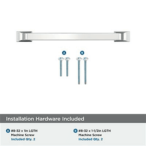 5-1/16" Westerly Cabinet Pull, Polished Chrome Alt 2 - Image