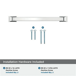 5-1/16" Westerly Cabinet Pull, Polished Chrome Alt 2 - Image