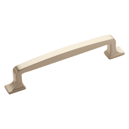 128mm Westerly Handle Pull in Satin Nickel finish for Amerock brand.