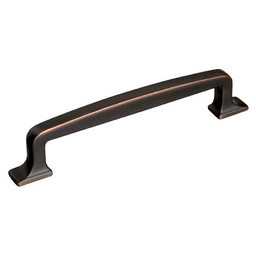 Amerock 128mm Westerly Handle Pull in Oil-Rubbed Bronze - Front View