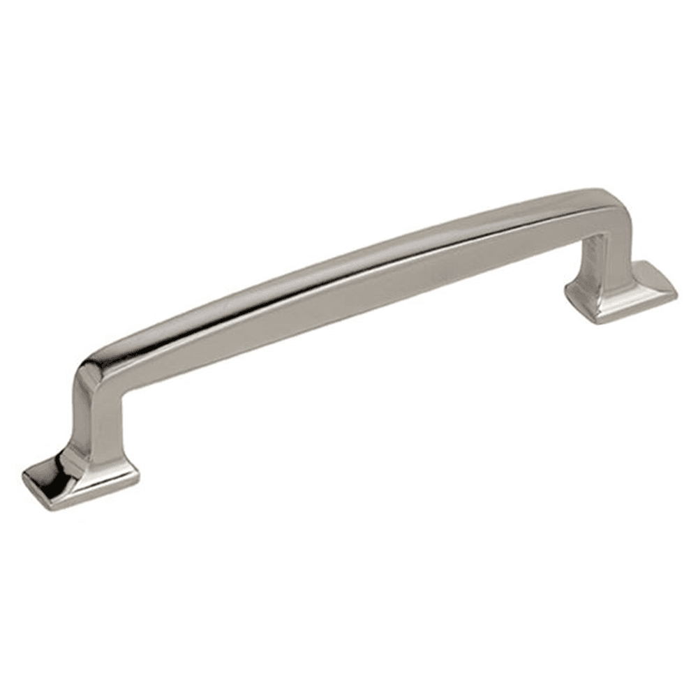 Amerock 128mm Westerly Handle Pull in Polished Nickel on Cabinet