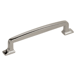 Amerock 128mm Westerly Handle Pull in Polished Nickel on Cabinet