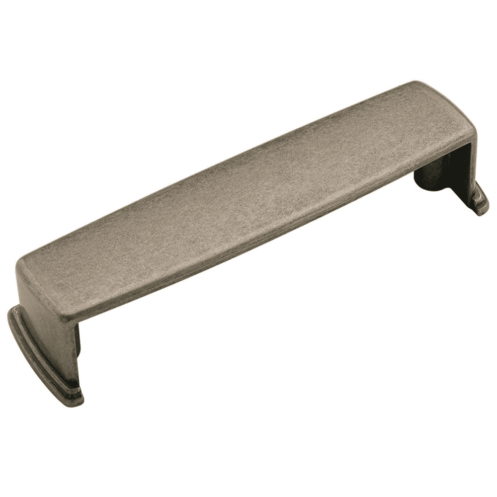 Amerock Kane Cup Pull in Weathered Nickel, 3-3/4 inches long, elegant and durable
