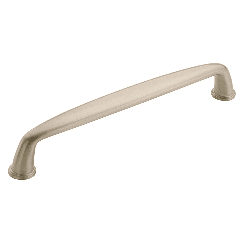 Amerock 160mm Kane Handle Pull Satin Nickel angled view