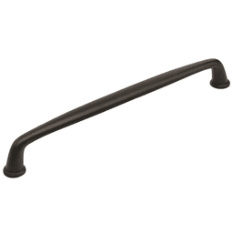 12" Kane&trade; Appliance Pull, Black Bronze - Front View