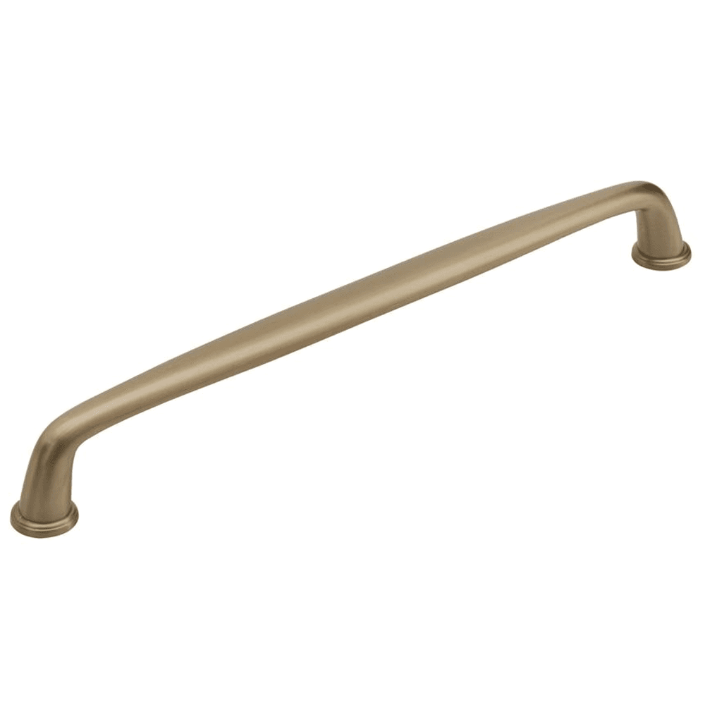 12" Kane&trade; Appliance Pull in Golden Champagne finish by Amerock - Image 1