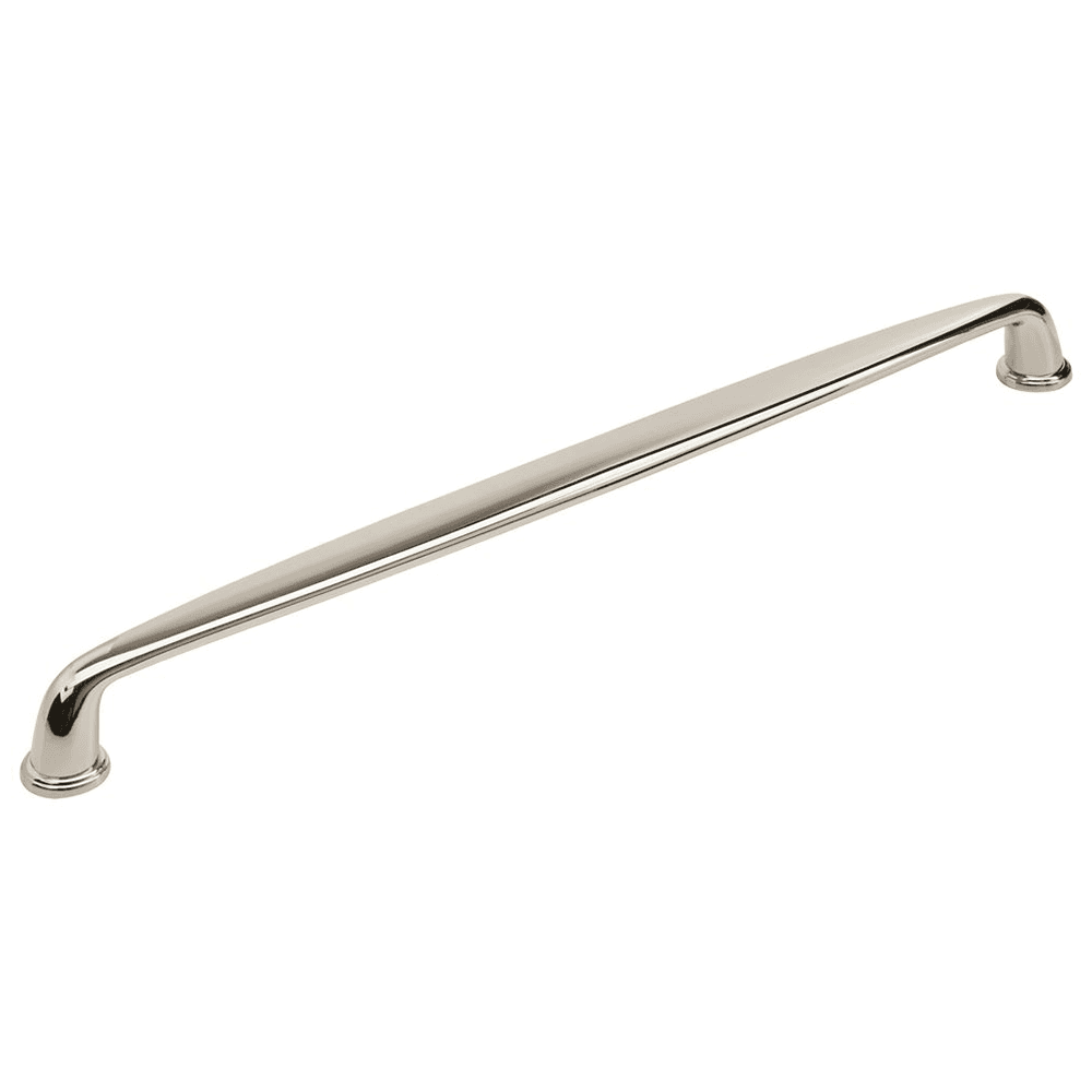18" Kane Appliance Pull in Polished Nickel finish, adding timeless beauty to any utilitarian design.