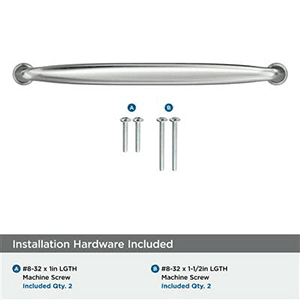 7-9/16" Kane Cabinet Pull, Satin Nickel Alt 1 - Image