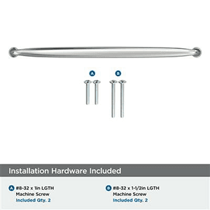 12-5/8" Kane Cabinet Pull, Satin Nickel Alt 1 - Image