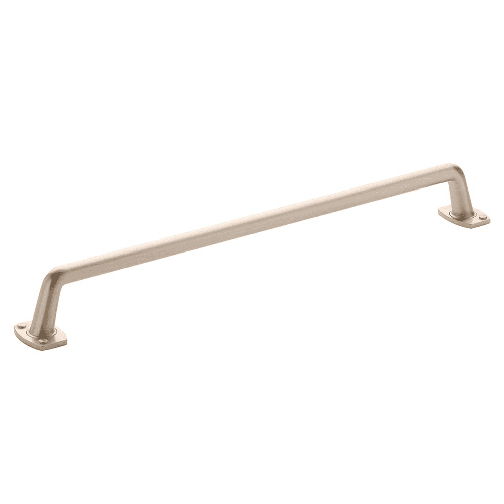 Amerock Rochdale Appliance Pull in Satin Nickel finish with 12" center-to-center measurement