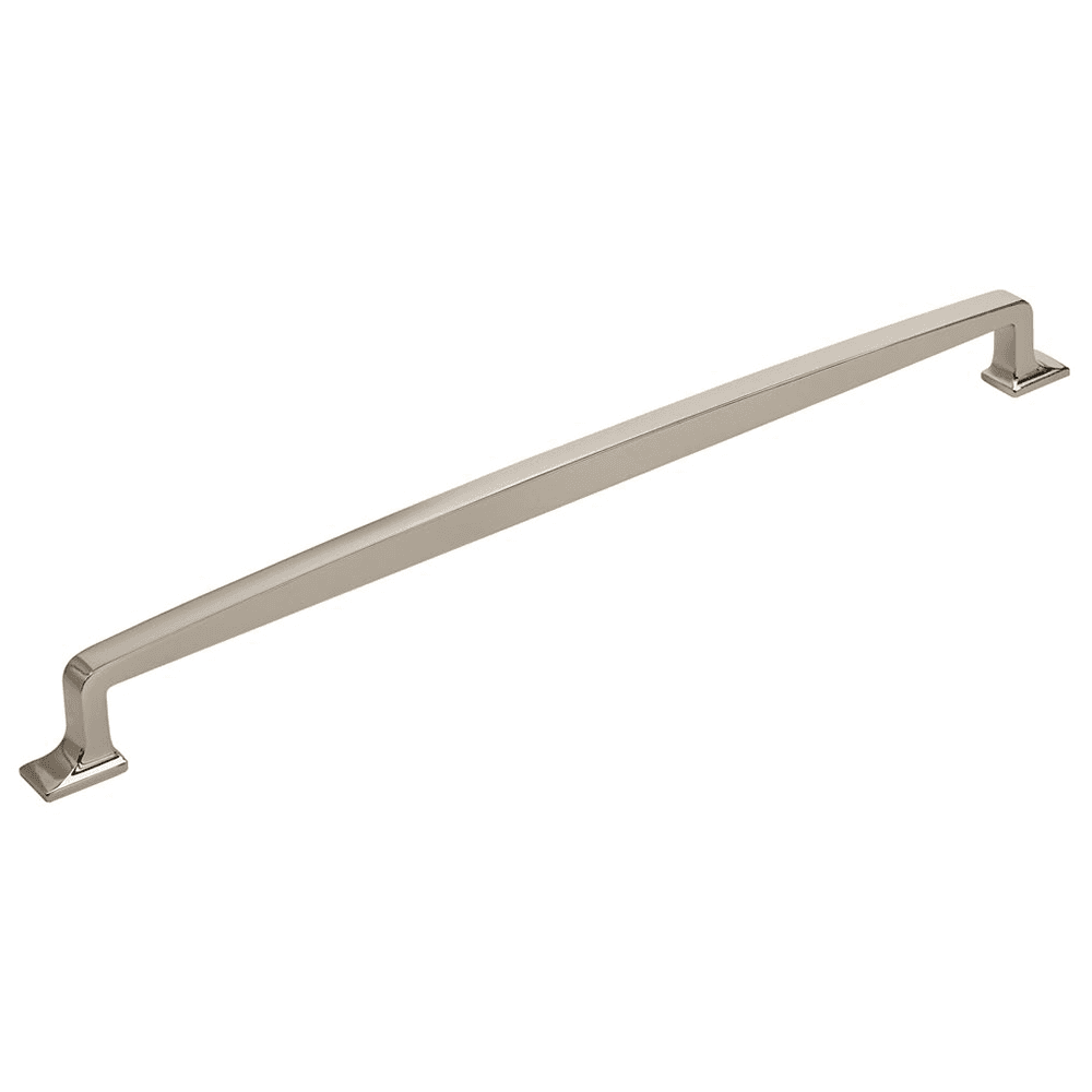 Soft Modern Lines Amerock Westerly 18" Appliance Pull in Polished Nickel