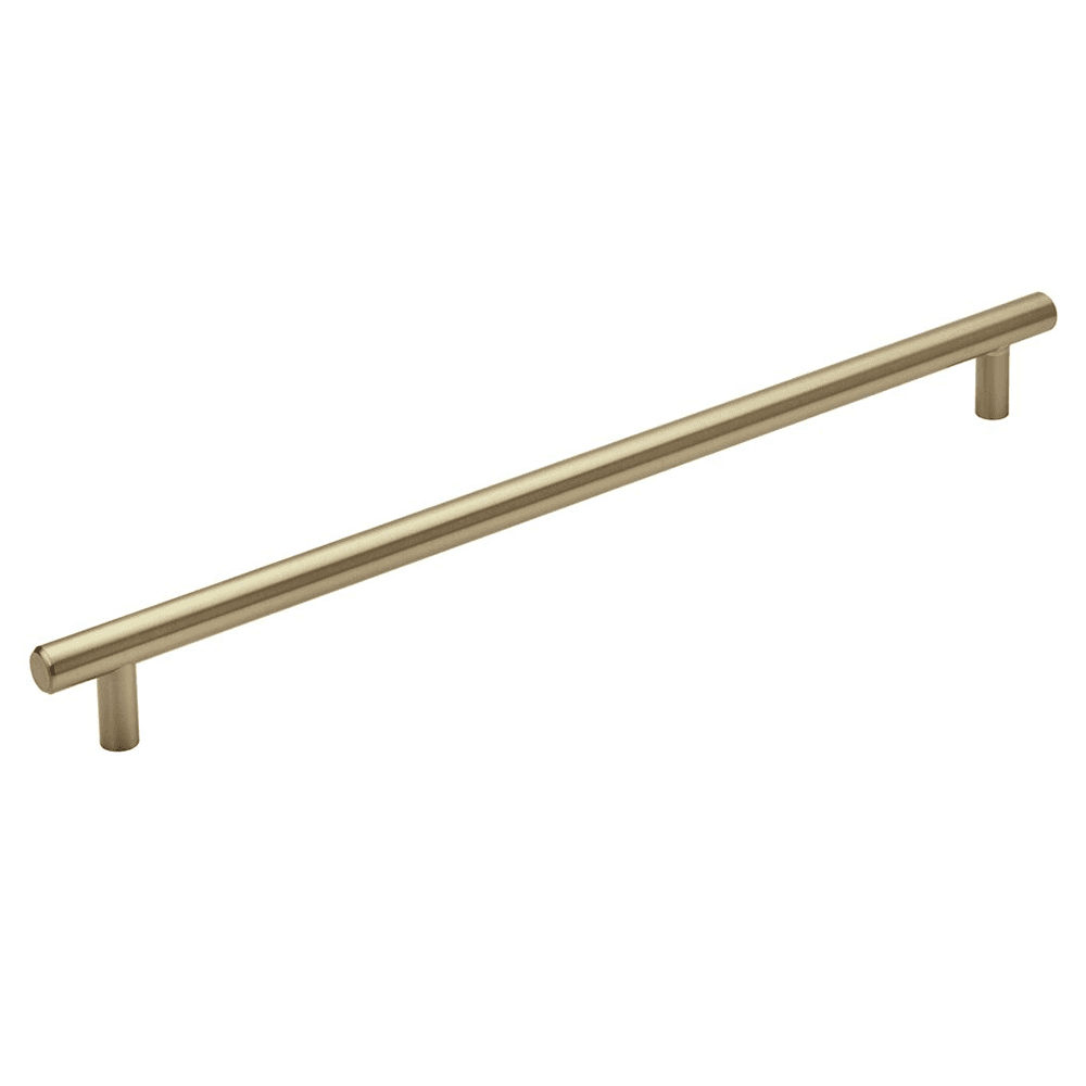 18" Golden Champagne Bar Pulls Appliance Pull - Front View
