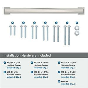 12" Appoint Appliance Pull, Polished Nickel Alt 1 - Image