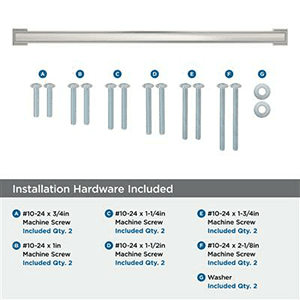 18" Appoint Appliance Pull, Polished Nickel Alt 1 - Image