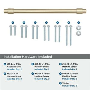 12" Destine Appliance Pull, Polished Nickel Alt 2 - Image