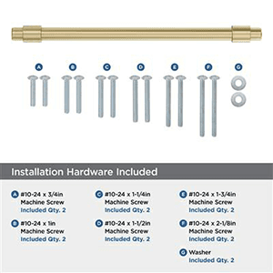 12" Destine Appliance Pull, Champagne Bronze Alt 4 - Image