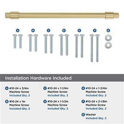 12" Destine Appliance Pull, Champagne Bronze Alt 4 - Image
